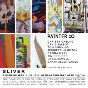 PAINTER8 Sliver exhibition card