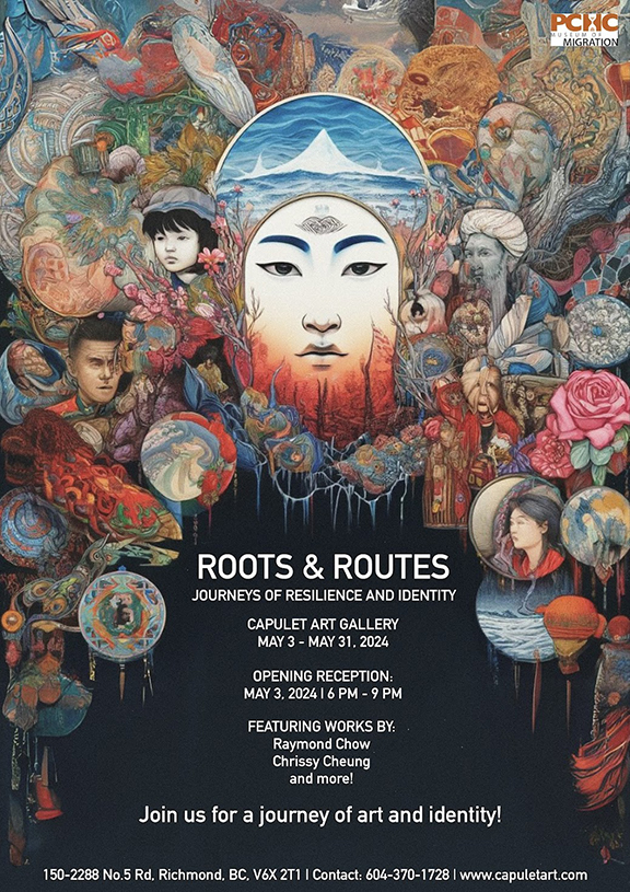 Group exhibition with Chrissy Cheung at Capulet Art Gallery, Richmond