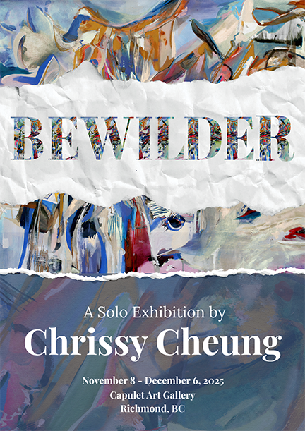 Chrissy Cheung's art exhibition at Capulet Art Gallery, opening Nov 8 2025